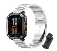 MGUEIAO Cinturino in Metallo Compatibile con Blackview W70 Pro, Cinturini Sostitutivo Regolabile
