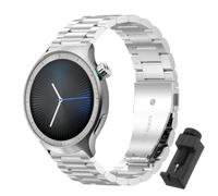 MGUEIAO Cinturino in Metallo Compatibile con Motorola Moto Watch 2026, Cinturini Sostitutivo Regolabile