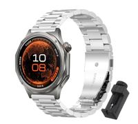 MGUEIAO Cinturino in Metallo Compatibile con OPPO Watch X3, Cinturini Sostitutivo Regolabile
