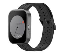 MGUEIAO Cinturino in Silicone Compatibile con CMF by Nothing Watch Pro, Cinturini Morbido Sostitutivo Regolabile - Black