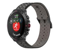 MGUEIAO Cinturino in Silicone Compatibile con Polar Grit X2 Pro, Cinturini Morbido Sostitutivo Regolabile - Gray