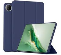 MGUEIAO Cover Compatibile con Honor MagicPad 2, Custodia in Pelle PU Ultrasottile con Supporto Trifold, Retro in TPU Morbido, Antiurto - Blue
