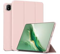 MGUEIAO Cover Compatibile con Honor MagicPad 2, Custodia in Pelle PU Ultrasottile con Supporto Trifold, Retro in TPU Morbido, Antiurto - Pink