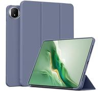 MGUEIAO Cover Compatibile con Honor MagicPad 2, Custodia in Pelle PU Ultrasottile con Supporto Trifold, Retro in TPU Morbido, Antiurto - Purple