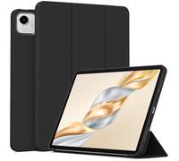 MGUEIAO Cover Compatibile con Honor Pad X9a, Custodia in Pelle PU Ultrasottile con Supporto Trifold, Retro in TPU Morbido, Antiurto - Black