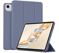 MGUEIAO Cover Compatibile con Honor Pad X9a, Custodia in Pelle PU Ultrasottile con Supporto Trifold, Retro in TPU Morbido, Antiurto - Purple