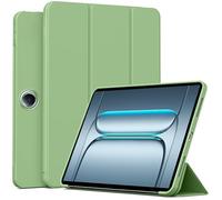 MGUEIAO Cover Compatibile con Oppo Pad SE, Custodia in Pelle PU Ultrasottile con Supporto Trifold, Retro in TPU Morbido, Antiurto - Matcha Green