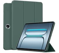 MGUEIAO Cover Compatibile con Oppo Pad SE, Custodia in Pelle PU Ultrasottile con Supporto Trifold, Retro in TPU Morbido, Antiurto - Green