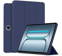 MGUEIAO Cover Compatibile con Oppo Pad SE, Custodia in Pelle PU Ultrasottile con Supporto Trifold, Retro in TPU Morbido, Antiurto - Blue