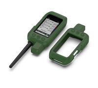 MGUEIAO Custodia Compatibile con Garmin Alpha 200i,Silicone Liquido Custodia,Garmin Alpha 200i Custodia Protettiva,Custodia protettiva in silicone[Antiurto]-Verde
