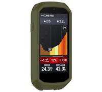 MGUEIAO Custodia Compatibile con Garmin Edge 1050,Silicone Liquido Custodia,Garmin Edge 1050 Custodia Protettiva,Custodia protettiva in silicone[Antiurto]-Verde