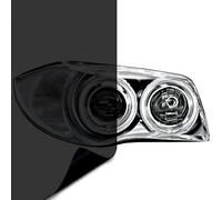 MGYMGY Pellicola Fari Auto per Jeep Renegade Freedom Trailhawk Compass Trailhawk, Auto Fendinebbia, Posteriore Antinebbia, Fanale Posteriore di Protezione,Matte Smoked black-30cm*150cm