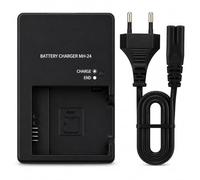 MH-24 - Caricabatteria per batterie Nikon EN-EL14/EN-EL14A, compatibile con Nikon D3100, D3200, D3300, D3400, D3500, D5100, D5200, D5300, D5500, D5600, P7000, P7100000, P7100000, P7100000, P710000000