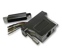 MH CONNECTORS Adattatore Modulare da RJ45 a Presa D a 25 Vie