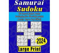 Mh Publishing Samurai Sudoku Books For Adults (Tascabile)