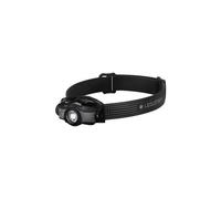 MH5 Torcia Frontale LED da Outdoor Nera/Grigia Ricaricabile con Batteria 400