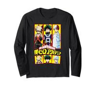 MHA Deku Bakugo Todoroki Framed Portraits Colorful Anime Maglia a Manica