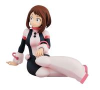MHA, statuetta Uraraka Ochako, statuetta Uraraka Ochako, statuetta d'azione in PVC, anime modello regalo da collezione per i fan della casa, desktop, 10 cm