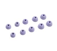 MHADBKH 1 set/10 pz Tappi per le orecchie in silicone 5 Dimensioni per cuffie PowerbeatsPro2 Riduzione del rumore Morbido Comfort Fit Ear Tip
