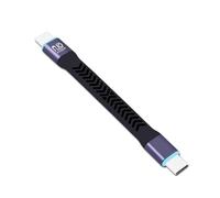 MHADBKH 10CM Breve UsbC TypeC Cavo Dati 20Gbps Trasferimento Dati Veloce Ad Alta Velocità Morbido Cavo di Ricarica Alluminio+Nichelatura