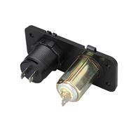 MHADBKH 12 V 24 V Auto Doppio USB Presa di Ricarica Con Luce LED Sovraccarico Protettivo Per Auto Barche Applicazione Marina Automotive Presa di Ricarica