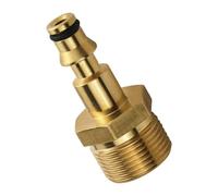 MHADBKH 3. Accoppiamento in ottone per tubo flessibile per pressione si adatta a ugelli standard e attrezzature da esterno Durabilità Adattatore per irrigazione in ottone Connettore per tubo esterno