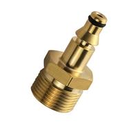 MHADBKH 3. Accoppiamento in ottone per tubo flessibile per pressione si adatta a ugelli standard e attrezzature da esterno Durabilità Adattatore per irrigazione in ottone Connettore per tubo esterno