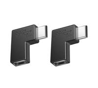 MHADBKH Adattatore convertitore USB 3.1Type C da femmina a maschio ad alta velocità trasferimento dati ad alta velocità per gli appassionati digitali 2PCS convertitore di tipo C