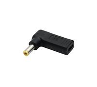 MHADBKH Adattatore da USB C a DC5,5 x 2,5 mm, da femmina a maschio, DC 5,5 x 2,5 mm, emulatore di connettori per laptop A53V/A55V