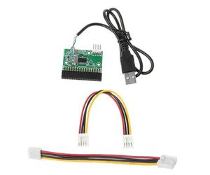 MHADBKH Adattatore per cavo USB Connettore per floppy drive 34P Include connettore del cavo di alimentazione Disco a Floppy Disk Accessori per scheda PCB Accessorio per scheda di sviluppo computer