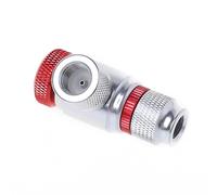 MHADBKH Adattatore ugello testa di gonfiaggio per mountain bike CO2 Pompe per biciclette a pompaggio rapido CO2 Pneumatico Facile da usare Testa portatile