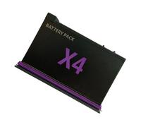 MHADBKH Aggiornamenti lunghi dell'alimentazione elettrica di servizio della batteria panoramica della macchina fotografica di azione di capacità elevata 2500mAh per il tempo esteso delle riprese