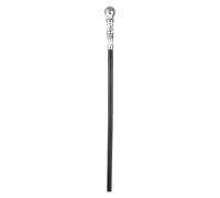 MHADBKH Bastone da Passeggio in Canna Serpente, Silver Round Head | Re Scettro Cane Bastone in stile egiziano per imperatori Puntelli per costumi cosplay Halloween