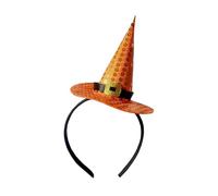 MHADBKH Cappello da strega Fasce per capelli di Natale Copricapo per feste di Halloween Puntelli fotografici Festa di Natale Accessori Cosplay Copricapo da strega