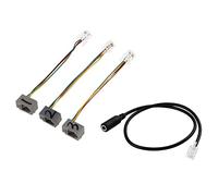 MHADBKH Cavo adattatore RJ9 4P4C maschio a femmina 3,5 mm con 3,5 mm a RJ9 telefoni da scrivania con cavo jumper per telefono