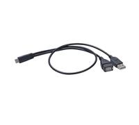 MHADBKH Cavo dati OTG da tipo C a USB femmina e USB maschio per il collegamento di dispositivi come controller di gioco e lettori di schede, cavo di ricarica OTG