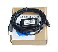 MHADBKH Cavo di programmazione USB per Allen Micrologix USB 1761-CBL-PM02 rotondo, 8 pin