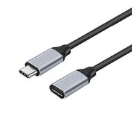 MHADBKH Cavo di prolunga USB C Gen (10 Gbps) di tipo C maschio a femmina, cavo di ricarica rapida compatibile con cavo di prolunga