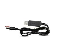 MHADBKH Cavo USB per 5 V a 9 V/12 V Step UP Modulo Adattatore USB Convertitore Cavo 2.1x5.5mm Spina Accessori