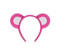 MHADBKH Cerchietto per capelli alla moda con orecchie da orso, per feste e cosplay, costume di Halloween, accessorio leggero per adulti e bambini