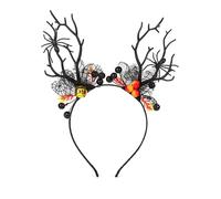 MHADBKH Cerchietto per capelli con teschio 3D per il giorno della morte, accessori per capelli, per riunioni di famiglia, Halloween, decorazione per la stanza