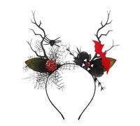 MHADBKH Cerchietto per capelli con teschio 3D per il giorno della morte, accessori per capelli, per riunioni di famiglia, Halloween, decorazione per la stanza