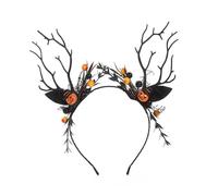MHADBKH Cerchietto per capelli con teschio 3D per il giorno della morte, accessori per capelli, per riunioni di famiglia, Halloween, decorazione per la stanza