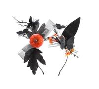 MHADBKH Cerchietto per capelli con teschio 3D per il giorno della morte, accessori per capelli, per riunioni di famiglia, Halloween, decorazione per la stanza