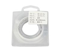 MHADBKH Chiaro Monofilamento Linea Filo di Pesca Invisibile Per La Pesca Che Appende 50M Linea Bobina Di Filo Di Nylon Sulla Bobina