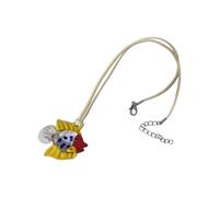 MHADBKH Collana con ciondolo a forma di pesce, delicata collana regolabile, comoda collana adatta per varie occasioni, 5, Materiali misti, Nessuna pietra preziosa