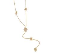 MHADBKH Collana lunga che mostra meteore unica collana lunga con meteore e croci ispirazioni gioielli da collo portatile