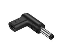 MHADBKH Connettore USB C 12 V femmina a maschio a 3,0 x 1,1 mm, 3,5 x 1,35 mm, 4,0 x 1,7 mm, 4,8 x 1,7 mm, 5,5 x 2,1 mm, 5,5 x 2,5 mm, da C a