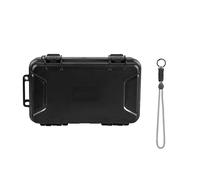 MHADBKH Custodia impermeabile per fotocamera, design compatto, antiurto, organizer interno per sport dedicati, con scatola portaoggetti con catena da polso