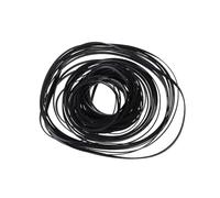 MHADBKH Di 100pcs Mix Size Flat Rubber Belt Cassette Tape Machine Belt 40-135mm per Drives Riparazione Nastro Macchina Cintura